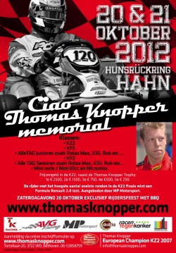 Ciao Thomas Knopper Memorial 2012 op Hahn